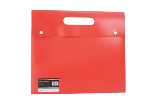 Saya Twin Button Handy Bag, SY - 349, Handy Clear Bag, Pack of 1